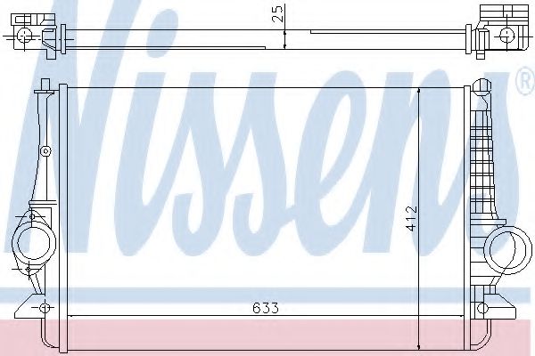 Интеркулер NISSENS 96692