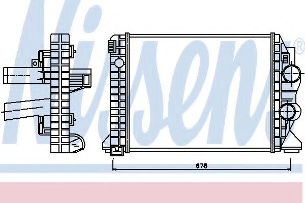 Интеркулер NISSENS 97033