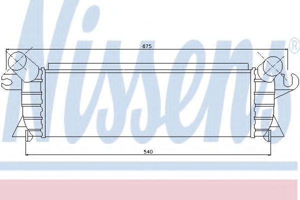 Интеркулер NISSENS 96648
