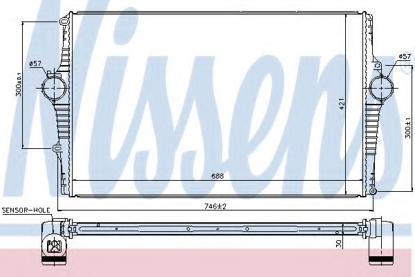 Интеркулер NISSENS 969001