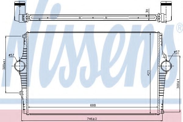 Интеркулер NISSENS 969002