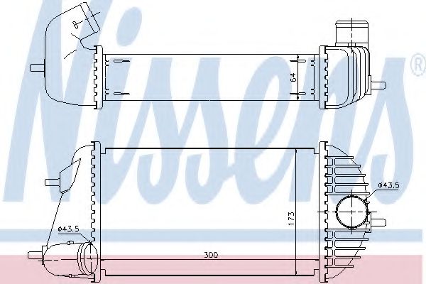 Интеркулер NISSENS 96465