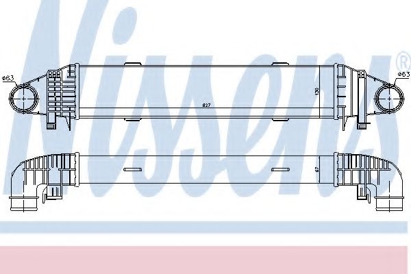 Интеркулер NISSENS 96596