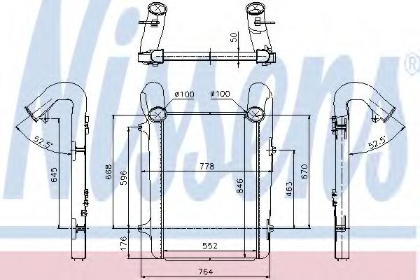 Интеркулер NISSENS 97059