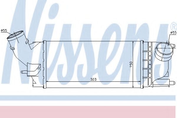 Интеркулер NISSENS 96599
