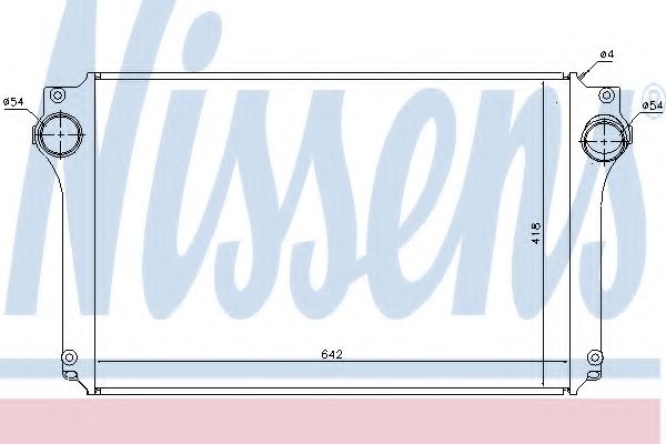 Интеркулер NISSENS 96614