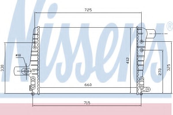 Интеркулер NISSENS 96706
