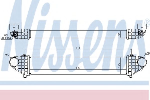 Интеркулер NISSENS 96474