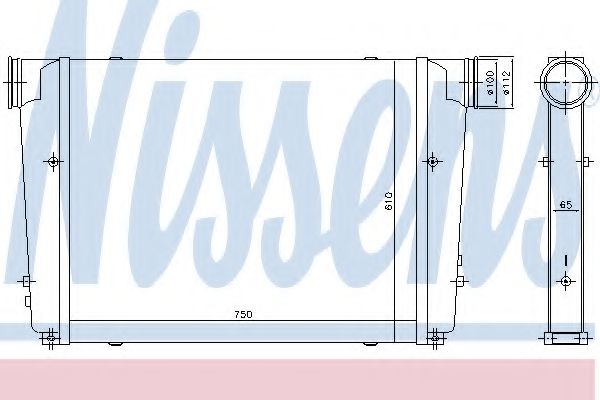 Интеркулер NISSENS 97092