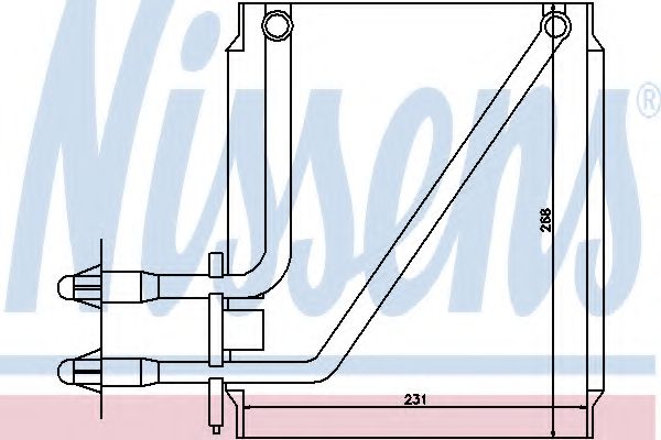 Испаритель кондиционера FORD 4439464