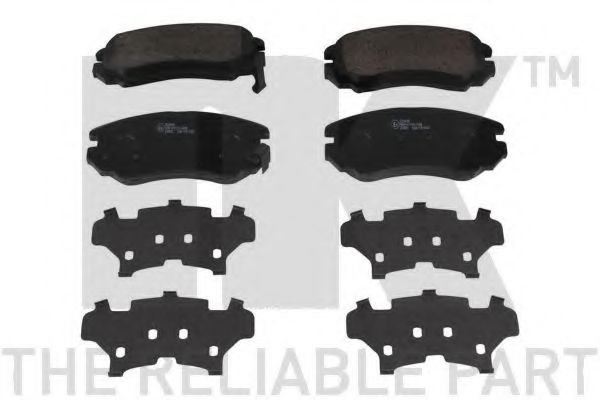 Тормозные колодки NK 223436