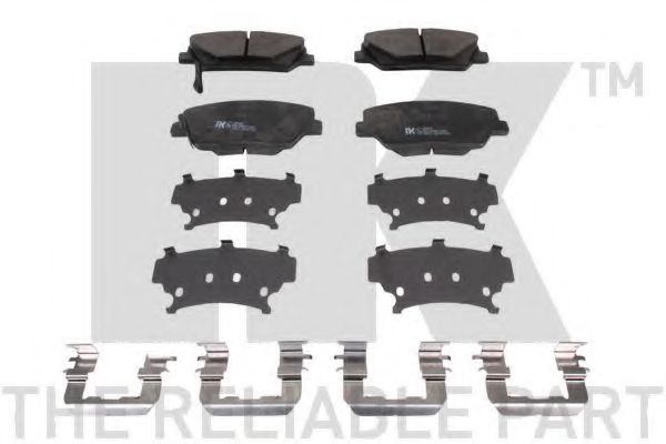 Тормозные колодки NK 223449