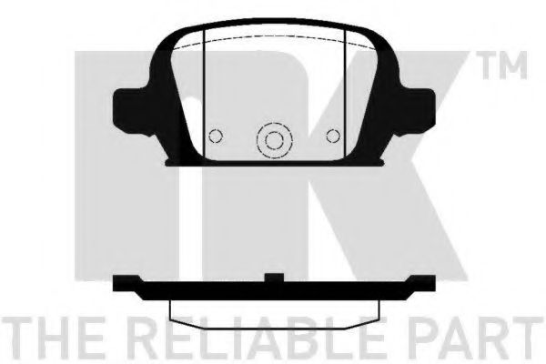 Тормозные колодки NK 223630