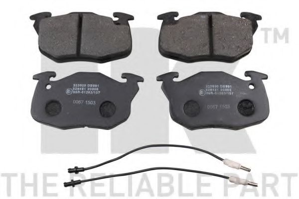 Тормозные колодки NK 223920