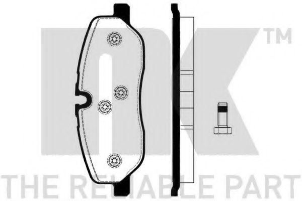 Тормозные колодки NK 224030