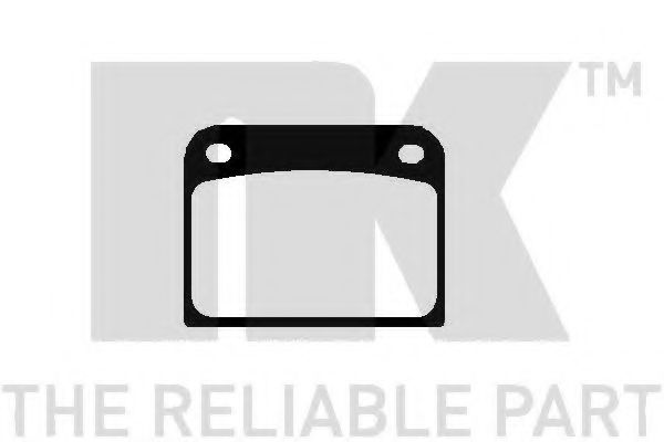 Тормозные колодки nk 224104
