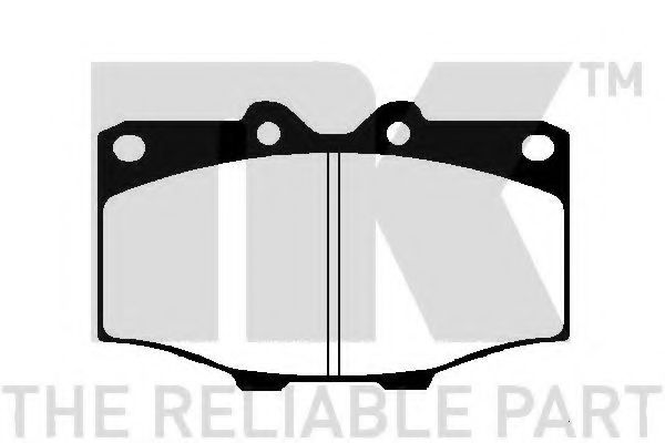 Тормозные колодки NK 224509