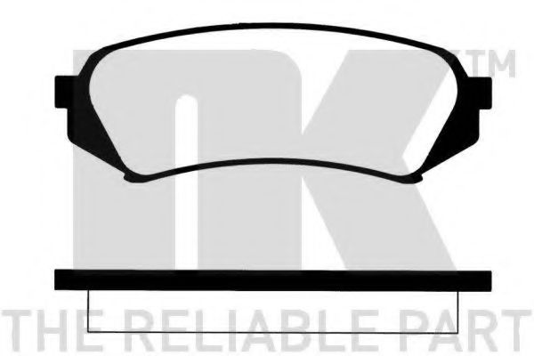 Тормозные колодки NK 224549