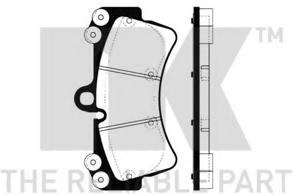 Тормозные колодки NK 224772