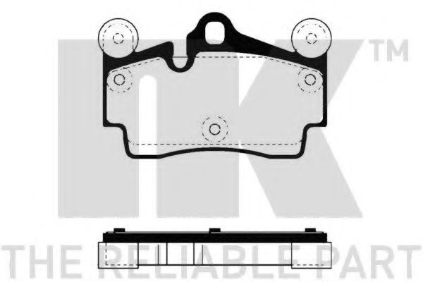 Тормозные колодки NK 224773