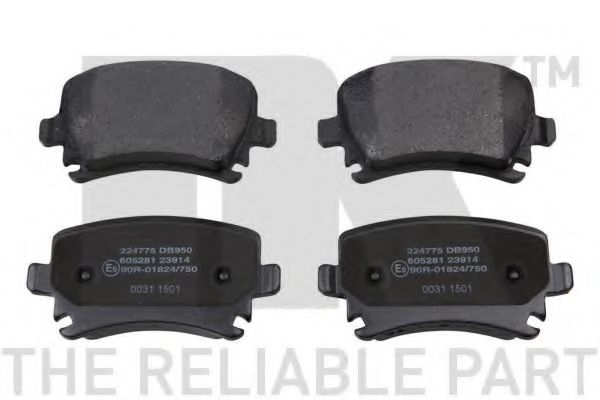 Тормозные колодки NK 224775
