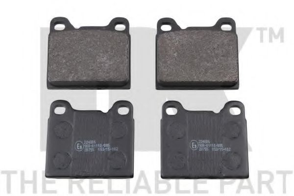 Тормозные колодки NK 224806