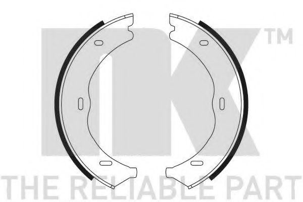 Тормозные колодки барабанные NK 2733722