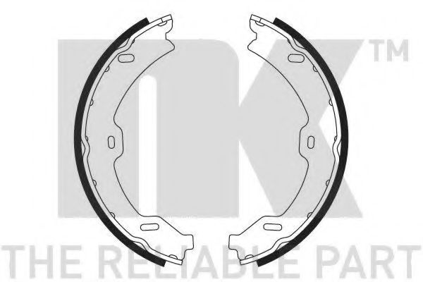 Тормозные колодки барабанные NK 2733765