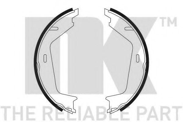 Тормозные колодки барабанные NK 2748578