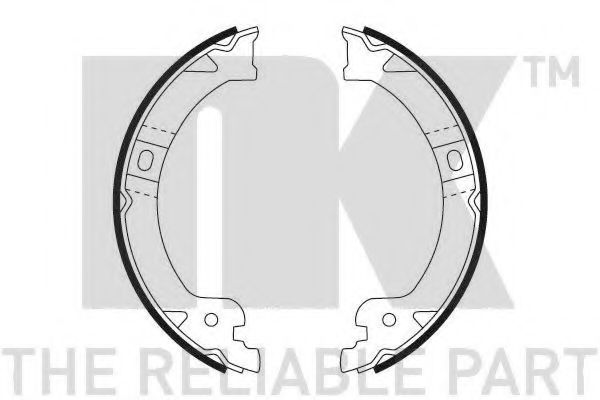 Тормозные колодки барабанные NK 2793724