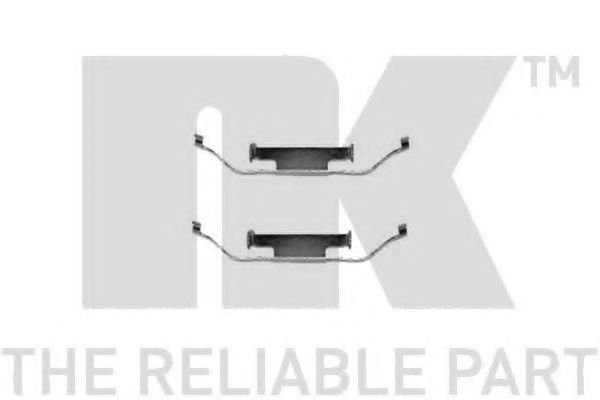 Скобы тормозных колодок NK 7915097