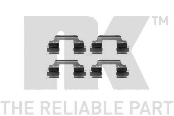 Скобы тормозных колодок NK 7915648