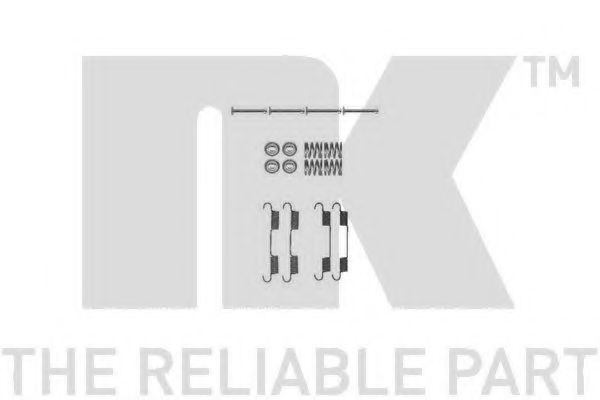 Ремкомплект барабанных колодок NK 7922897