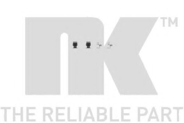 Скобы тормозных колодок NK 7930673