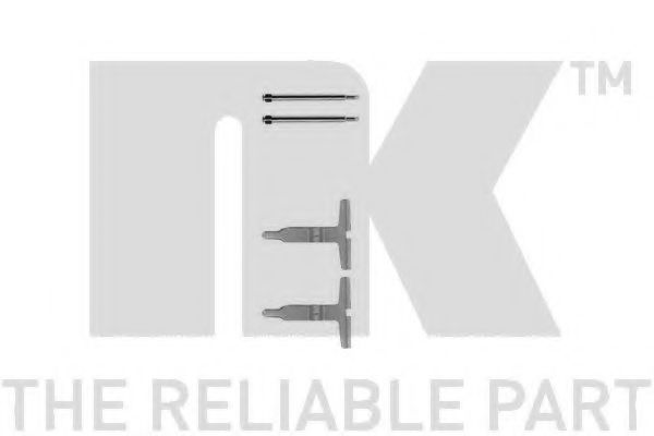 Скобы тормозных колодок NK 7933217