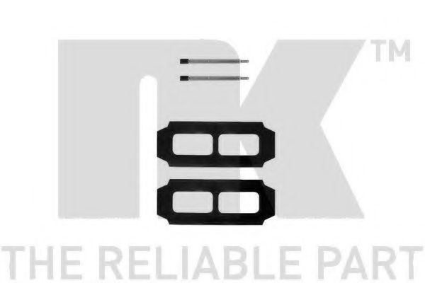 Скобы тормозных колодок NK 7933987