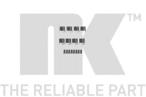 Скобы тормозных колодок NK 79451748