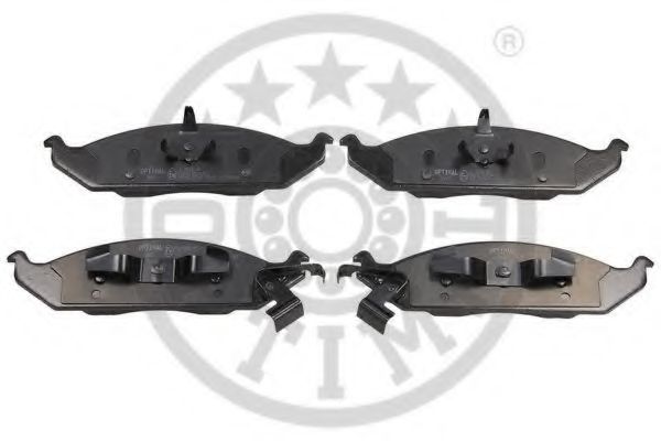 Тормозные колодки OPTIMAL 10037 Тормозные колодки OPTIMAL 10037