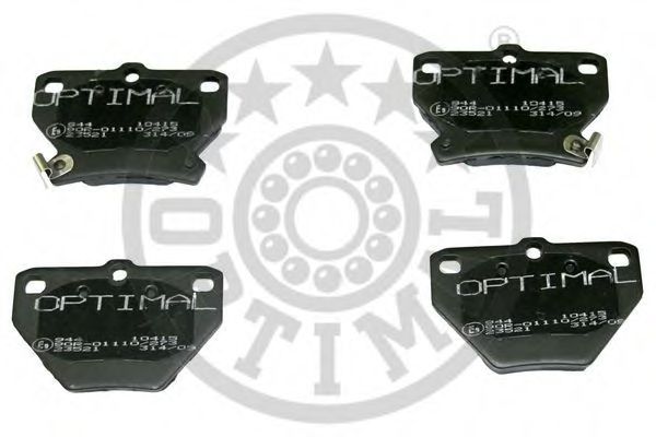 Тормозные колодки OPTIMAL 10415