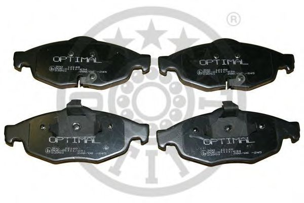 Тормозные колодки OPTIMAL 12149