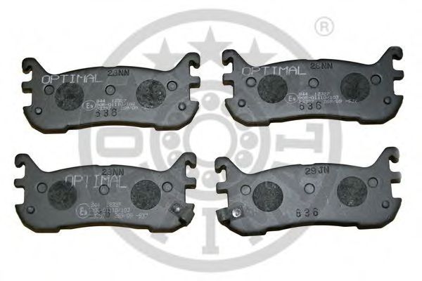 Тормозные колодки OPTIMAL 12327