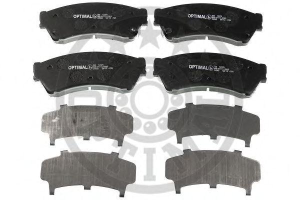 Тормозные колодки OPTIMAL 12370