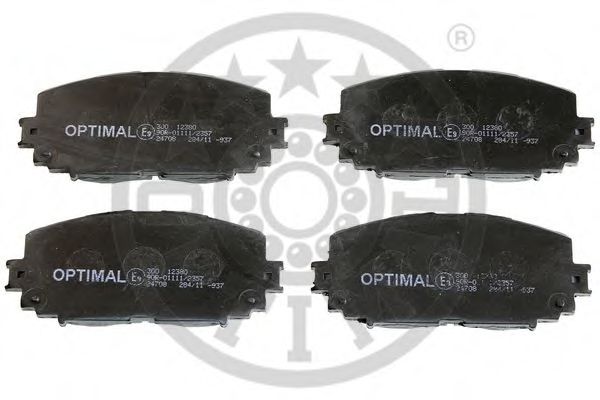 Тормозные колодки OPTIMAL 12380
