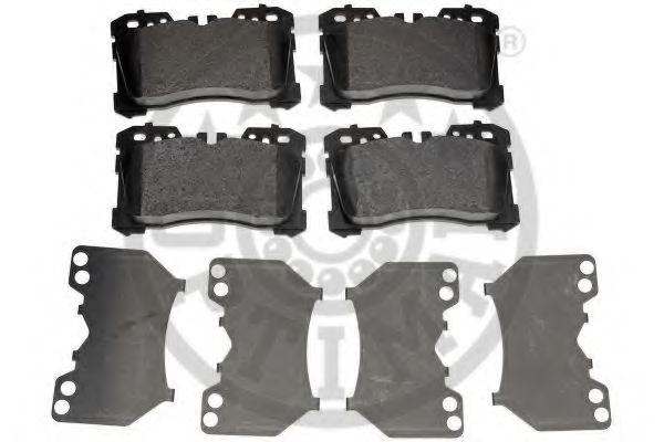 Тормозные колодки OPTIMAL 12423