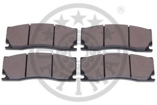 Тормозные колодки OPTIMAL 12604