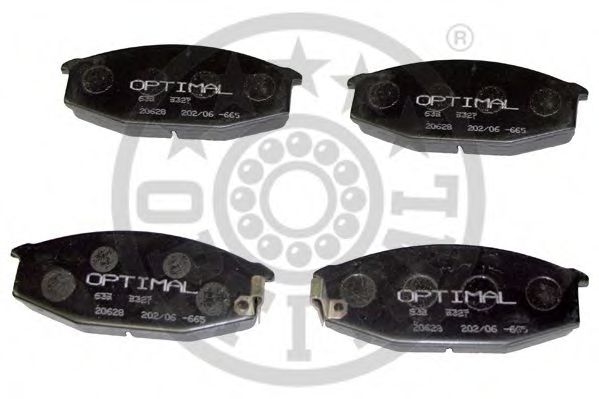 Тормозные колодки Nissan/Infiniti 41060C7090 Тормозные колодки Nissan/Infiniti 41060C7090