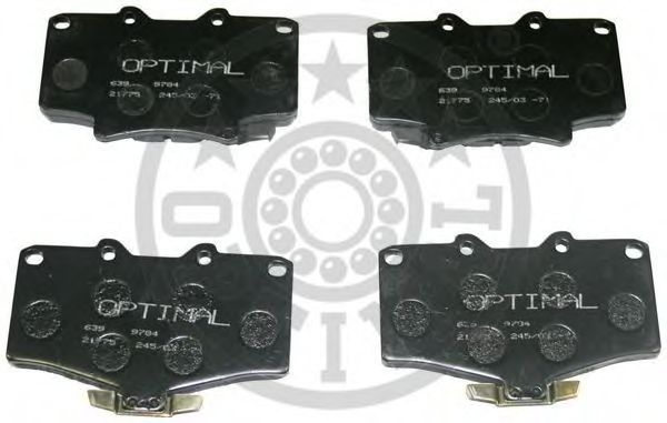 Тормозные колодки Toyota/Lexus 0446535140 Тормозные колодки Toyota/Lexus 0446535140