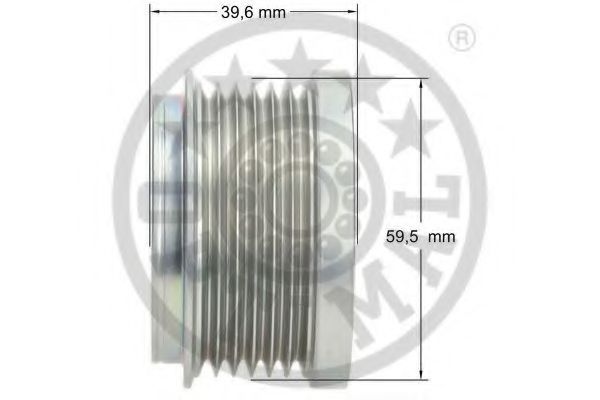 Муфта генератора OPTIMAL F5-1055