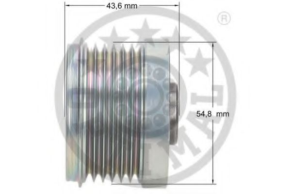 Муфта генератора OPTIMAL F5-1072