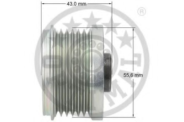 Муфта генератора OPTIMAL F5-1087